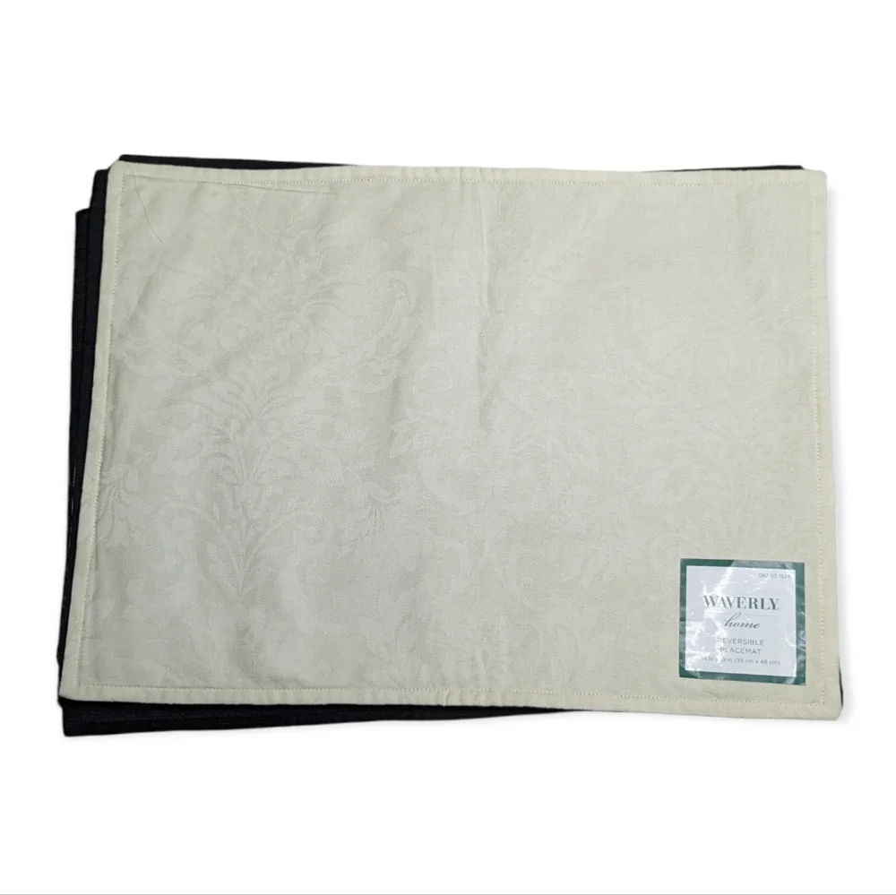 NWT Waverly Reversible Placemats Set of 7